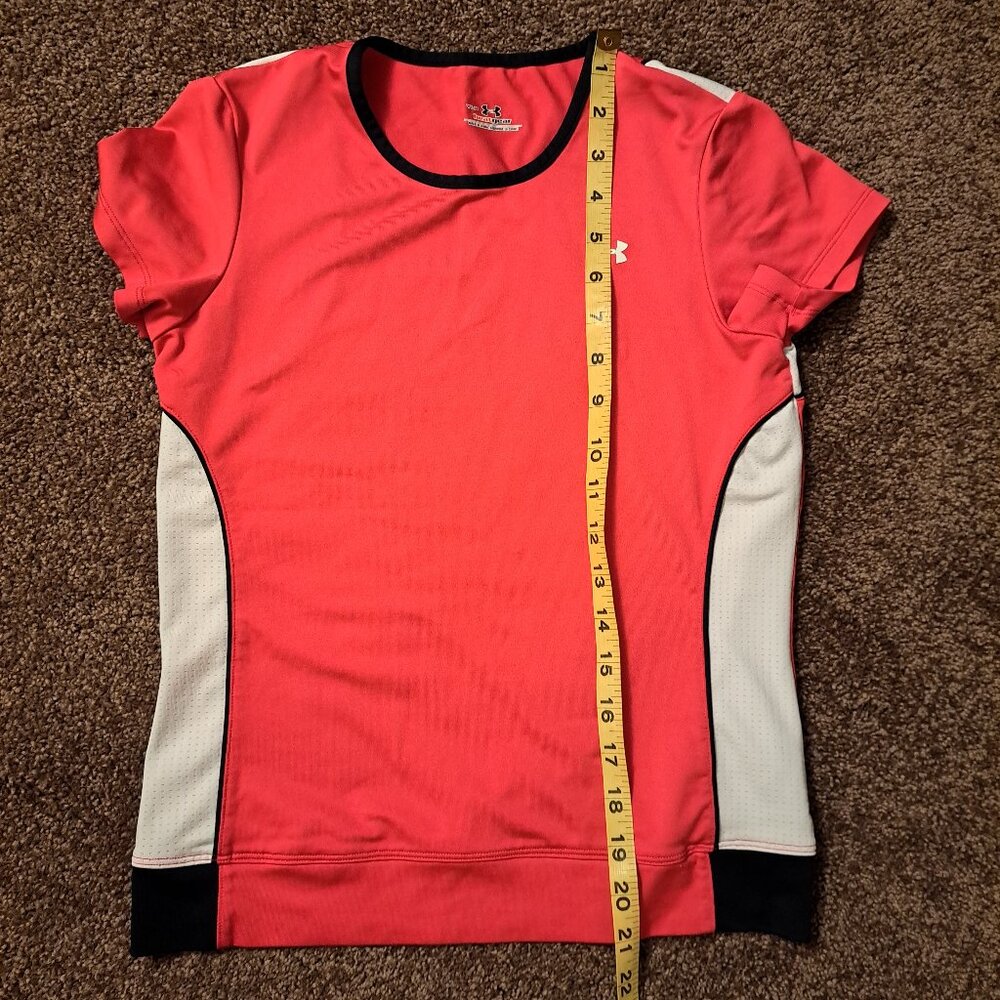 Under Armour HeatGear Colorblock Short Sleeve Shirt - Picture 6 of 7